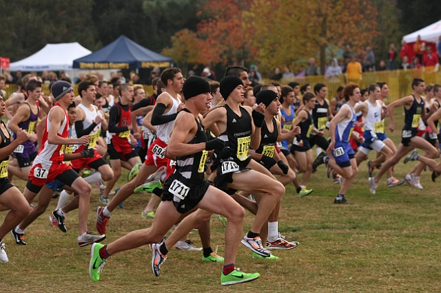 2010CIF XC BD4-0263.JPG - 2010 California CIF Cross Country Championships, Woodward Park, Fresno, California
